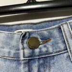 Billabong Cut Off Shorts Women 25 Blue Denim Mid-Rise Pockets Distressed Zip Fly Photo 2