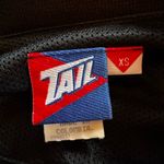 Vintage Tail tennis Black and Green Grid Bomber Jacket Size XS Photo 3