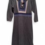 prAna  Yarrah Gray Blue Knit Sweater Dress Size Small Photo 1