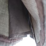 Worth 4 Wool Knee Length Kick Pleats Skirt in Taupe Brown Photo 2