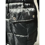 Marc New York  Black Down Parka‎ with detachable fur trim hood size L Photo 1