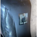 Forever 21 Women's Size 11 Black Stretch Faux Leather Ankle Boots Side Zip Photo 6