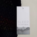 Cacique Sleep  22/24 Chemise Multi on  Black Lounge Dress Plus Photo 7