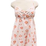 Aritzia SUNDAY BEST Ramona Dress Pink Floral Babydoll Mini
Dress Medium Photo 2