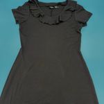 Newport News Boutique Europa Women’s Black Dress Ruffled Neck Size XL Photo 2