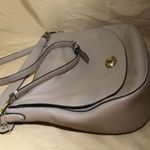 Coach  Turnlock Leather Hobo Bag Black In Cream Photo 3