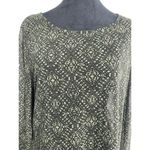 Peruvian Connection  Size Large  Top Blouse Long Sleeve Tunic Photo 1