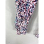 Calia Animal Print Ruched Ankle Crop Legging Size XS Pink Photo 3