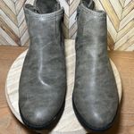 Rocket Dog  Marko Heirloom Gray Laser Cut Buckle Ankle Bootie Rounded Toe Side Zip Photo 1