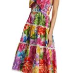 Farm Rio Rainbow Chita Halter Midi Dress Photo 0