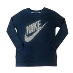 Nike Tech Crew Neck Black Sweatshirt for Women with Logo. Size Small Photo 1