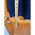 Zonda Nellis Metallic Knit Jacket Women’s Small Blue Gold Open Front Canada Photo 5