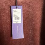 Rebecca Minkoff Tiffany Mauve Velvet Ruffle Hem Sleeveless Sheath Dress Size 4 Photo 5