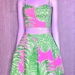 Lilly Pulitzer  Parfait Pineapple Crop top and skirt set swimmer beach outfit 0 Photo 0