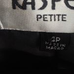 Kasper 4 Petite Workwear Textured Suit Jacket Blazer in Medium Gray Size 4P Photo 7