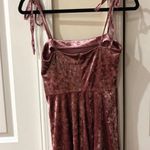 Forever 21 Pink crushed velvet dress Photo 2