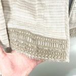 White House | Black Market NWT Neutral Tweed Suit Jacket in Size 14 570203071 Photo 4