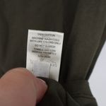 American Giant Womens XL Olive Green V Neck T Shirt Made in USA Cotton Tee Photo 4