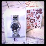 SO New Ladies Zebra Print Watch Photo 1