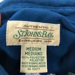 st. john's bay St. John’s Bay velour style long sleeve embroidered button down top medium Photo 5