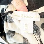 House of Harlow Floral Tropical Wide Leg Linen Blend Pants Black White 2 Photo 2