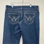 Wrangler Flared Western Jeans Womens Size 13/14 X 32 Dark Wash 10MWZAR Stretch Photo 6
