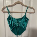 Urban Outfitters Out From Under Women’s Emerald Green Corset Top size small Photo 1