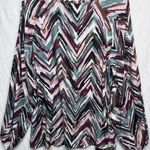 Shyanne  Women's Printed Rayon Dobby‎ Peasant Blouse Photo 2