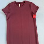 Spanx NWT  AirEssentials Mulberry Wine Maxi T-Shirt Dress Photo 6