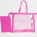 Ted Baker Transparent Shopper Tote & Case NWT Photo 0