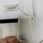 Mugler Resort Runway Show 2012‎ white mini dress size 38 quiet luxury minimalist Photo 3