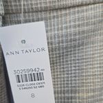 Ann Taylor  Women's Dress Pants Gray .Hhe Ankle Higt Rise NWT Photo 1