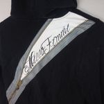 Mecca Femme M Y2K Black White Logo Velour Jogging Suit Hoodie Size M Photo 3