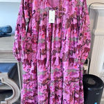 Printfresh NWT  Day Tripper Dress I Feline Fatale (Purple) Size Small Photo 0