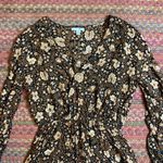 Amuse Society  FALL FLORAL ROMPER LONG SLEEVE Photo 1