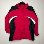 Columbia Sherpa lined coat size large hot pink white black Photo 0