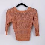 Rampage Y2K crochet metallic cardigan Size Small Photo 1