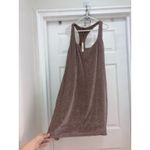 SKIMS Size 4X Glitter Swim Cover up Beach Pool Metallic Dress Jasper Brown NET Photo 4