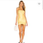 Majorelle  | Revolve | Laurena Mini Dress in Butter Yellow Photo 6
