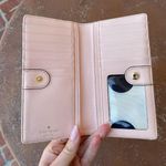 Kate Spade Color-Block Leather Small Slim Bifold Wallet color pale dogwood Photo 2