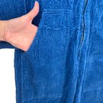 NWT MOTHER The Specialist Ankle Corduroy Jumpsuit Sky Diver Blue Size Large Photo 11