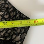 Rimini by Shaw Black Maxi Dress Size 6 Y2K Sequin Lace Overlay Witchy Whimsigoth Photo 8