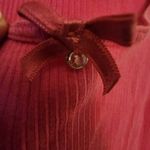 Gap Body Women's Pink Ribbed Rhinestone Bow Tank Size XS Photo 3