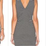 Jack by BB Dakota  Lorraine Ponte Shift Dress Striped Sleeveless Mini Dress Small Photo 0