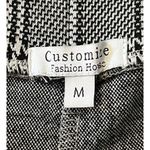 Customize Fashion House Women’s Medium Tartan Plaid Stretch Leggings Photo 3