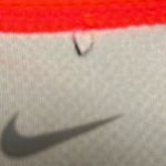 Nike  Women’s Dri-fit Fuchsia Pink/Orange Athletic Striped Tank Top-Sm (Hole) Photo 8