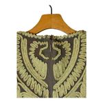 JS Collections Dress Women 6 Gold Cap Sleeve Embroidered Sheath Mini Cocktail Photo 7