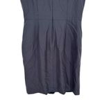 Rebecca Taylor NYC Tailored Garbine Suiting Dress in Grey size 14 Professional Photo 7