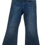 Pilcro and the Letterpress Anthropologie Mid-Rise Fit SJEJ Flare Jeans, Sz 27 Photo 7