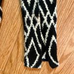 Tucker Black White Diamond Stripe Mini Sweater Dress Womens Small Photo 9